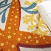 4?x 6' Multicolor Indoor Outdoor Area Rug - Image 5