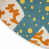 4?Round Multicolor Indoor Outdoor Area Rug - Image 5