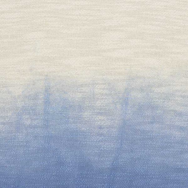 Blue Ombre Tasseled Throw Pillow - Image 4