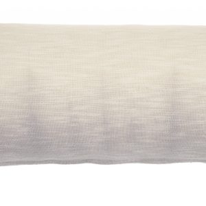 Gray Ombre Tasseled Lumbar Pillow
