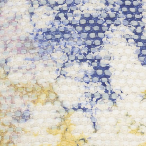Multi Color Cotton Acryllic Accent Throw Pillow - Image 4