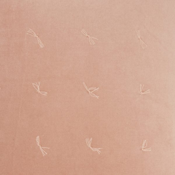 Pink Thread Detailed Throw Pillow - Image 4