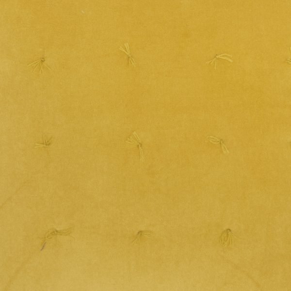 Yellow Thread Detailed Throw Pillow - Image 4