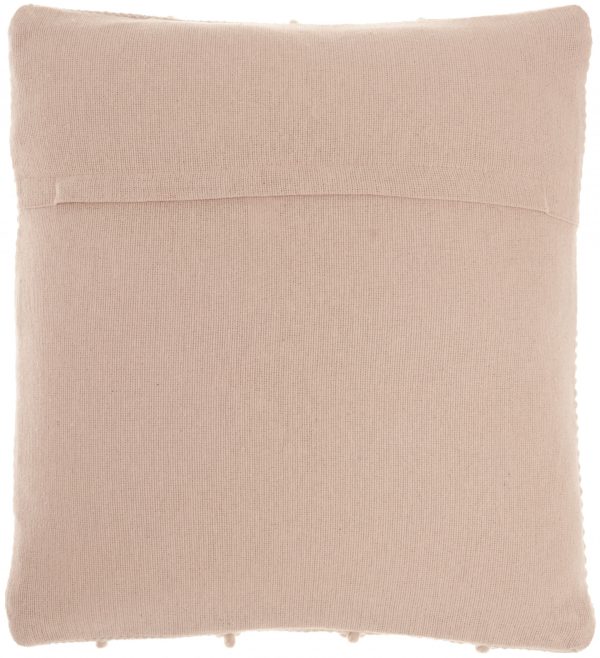 Rose Pink Chevron Detail Throw Pillow - Image 2