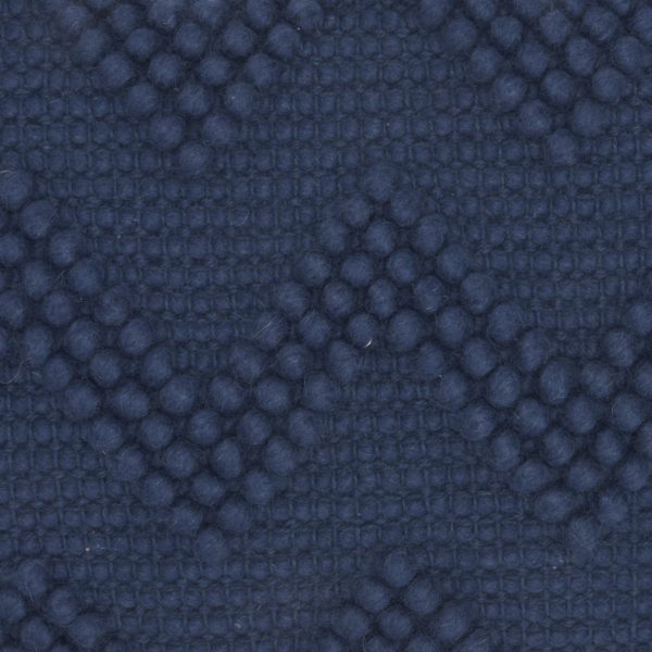 Boho Indigo Textural Chevron Throw Pillow - Image 4