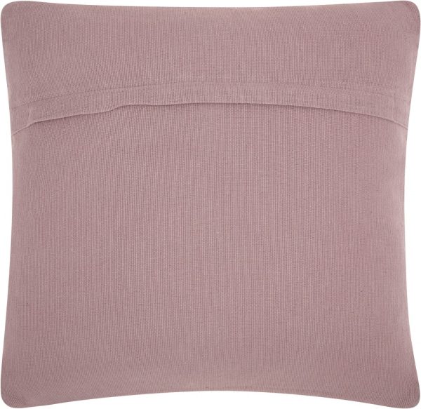 Boho Pale Purple Textural Chevron Throw Pillow - Image 2