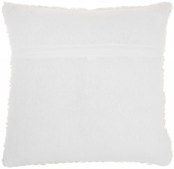 Petite White Striped Throw Pillow - Image 2