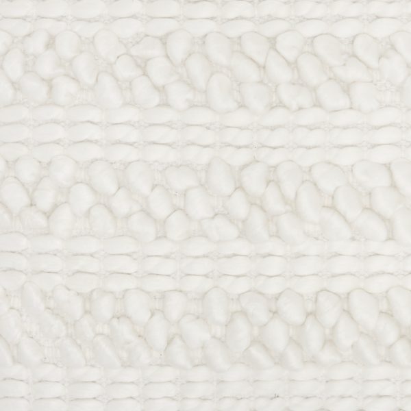 White Pom Pom Detailed Lumbar Pillow - Image 4