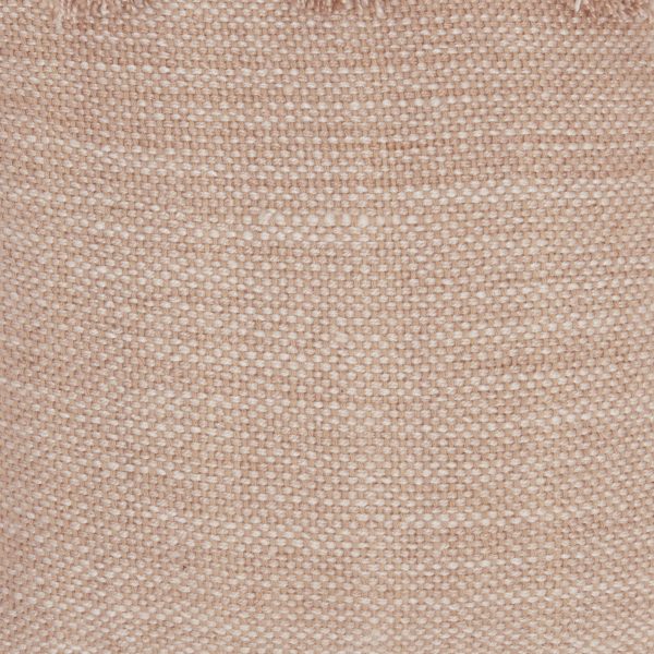 Rose Pink Tasseled Throw Pillow - Image 4