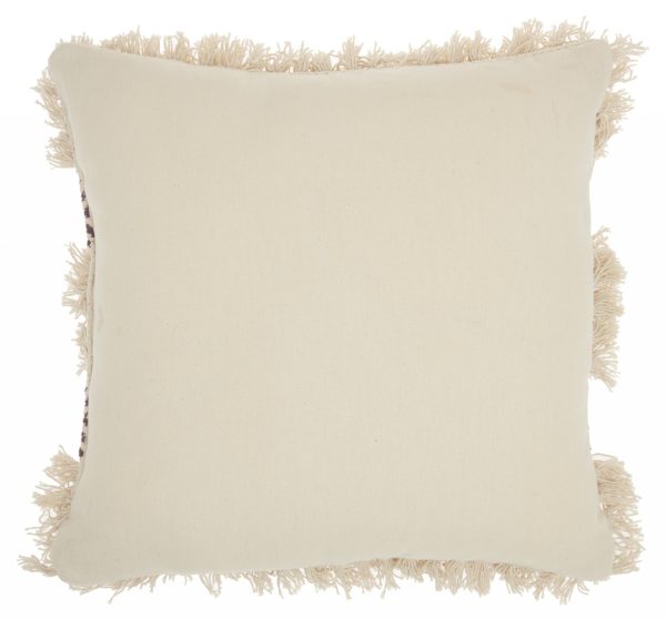 Plum Diamond Patterned Throw Pillow - Image 2