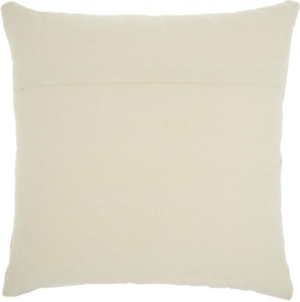 Natural Beige Faded Skull Throw Pillow - Image 2