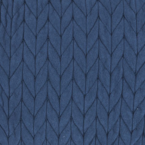 Blue Chunky Braid Lumbar Pillow - Image 4