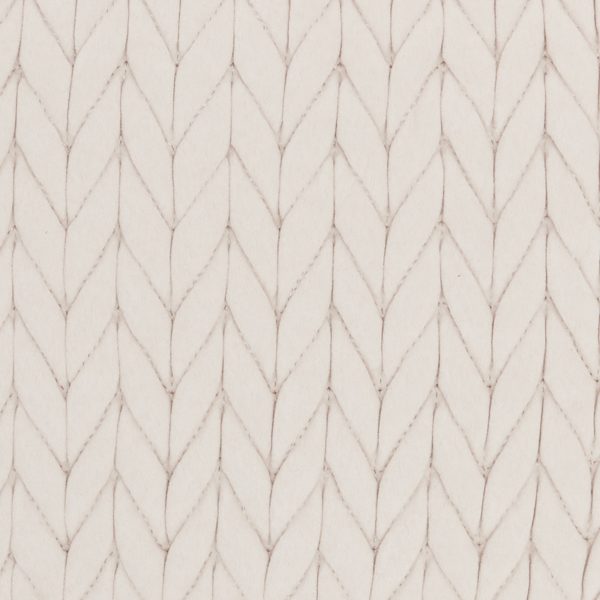 Ivory Chunky Braid Lumbar Pillow - Image 4