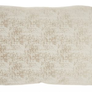 Beige Distressed Gradient Lumbar Pillow