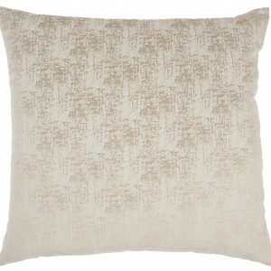 Beige Distressed Gradient Throw Pillow
