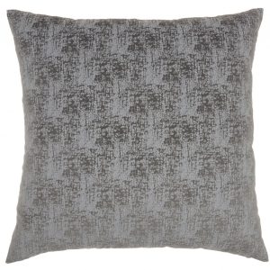 Slate Gray Distressed Gradient Throw Pillow