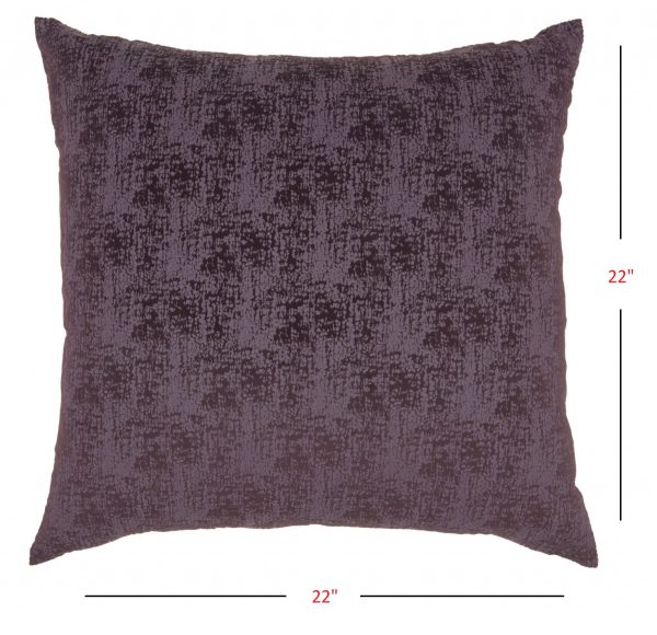 Plum Distressed Gradient Throw Pillow - Image 5