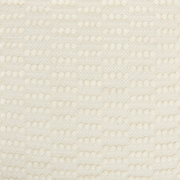 Ivory Textured Broken Stripes Throw Pillow - Image 4