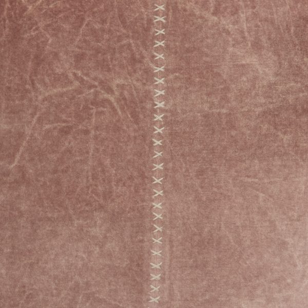 Wide Tasseled Marble Pink Throw Pillow - Image 4
