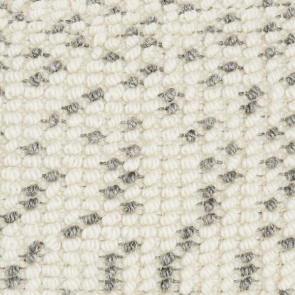 Light Gray Dotted Throw Pillow - Image 4
