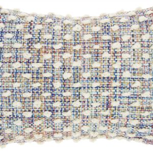 Multicolor Woven Detailed Lumbar Pillow