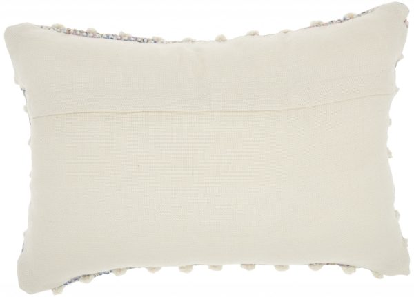 Multicolor Woven Detailed Lumbar Pillow - Image 2