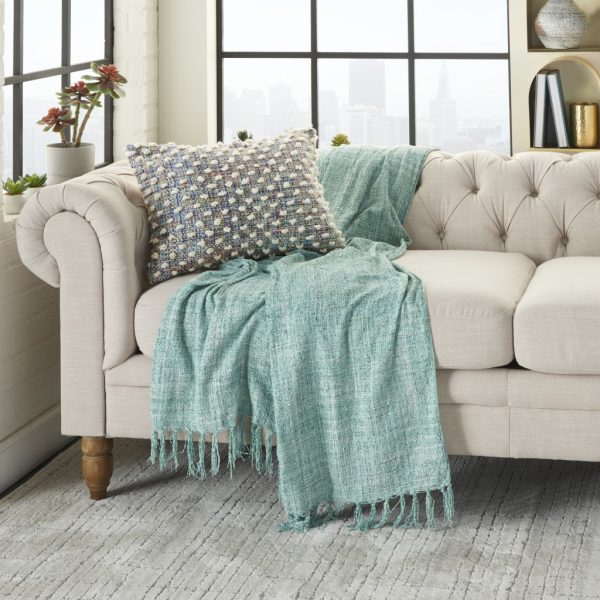 Multicolor Woven Detailed Lumbar Pillow - Image 3
