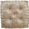24" Beige Silky Soft Velvet Throw Pillow - Image 2