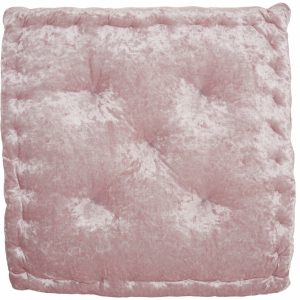 24" Pink Silky Soft Velvet Throw Pillow