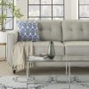 Blue and Ivory Bohemian Paisley Throw Pillow - Image 2