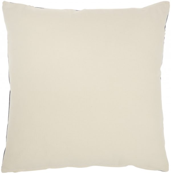 Glamorous Handcrafted Navy Accent Throw Pillow - Image 2