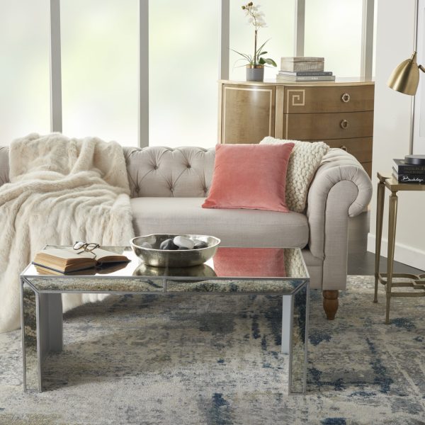 Pink Velvet Modern Throw Pillow - Image 3