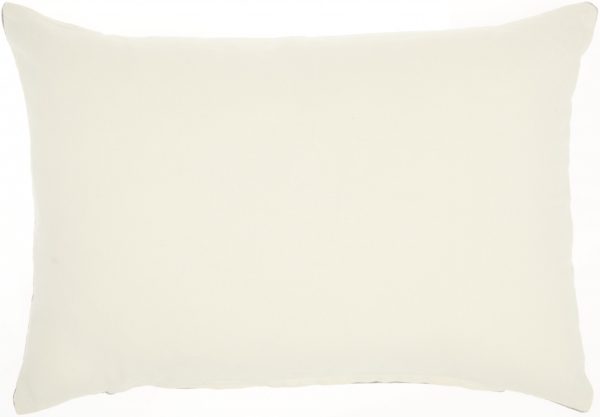 Solid Gray Casual Throw Pillow - Image 2