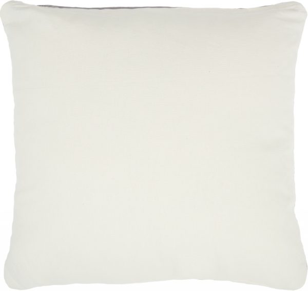Gray Velvet Modern Throw Pillow - Image 2