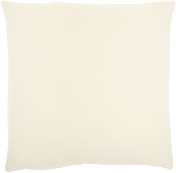 Solid Ivory Casual Throw Pillow - Image 2