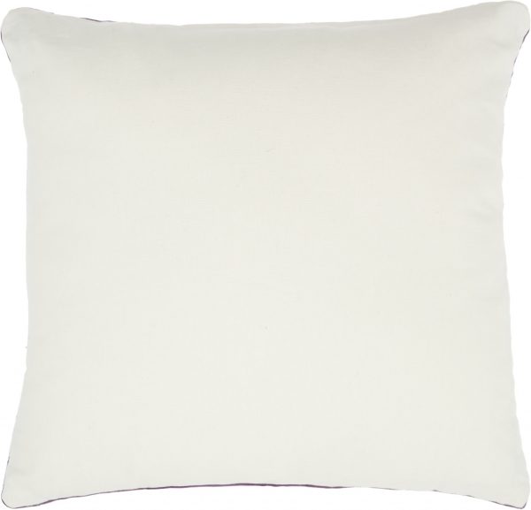 Purple Velvet Modern Throw Pillow - Image 2