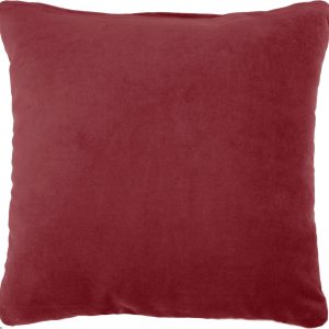 Red Velvet Modern Throw Pillow