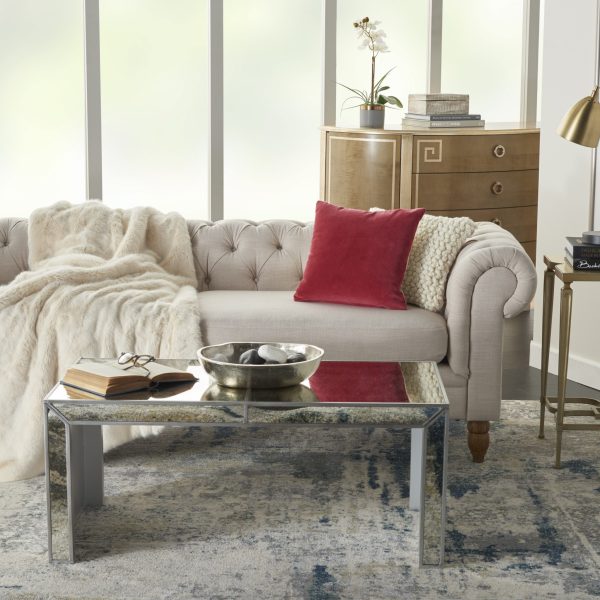 Red Velvet Modern Throw Pillow - Image 3