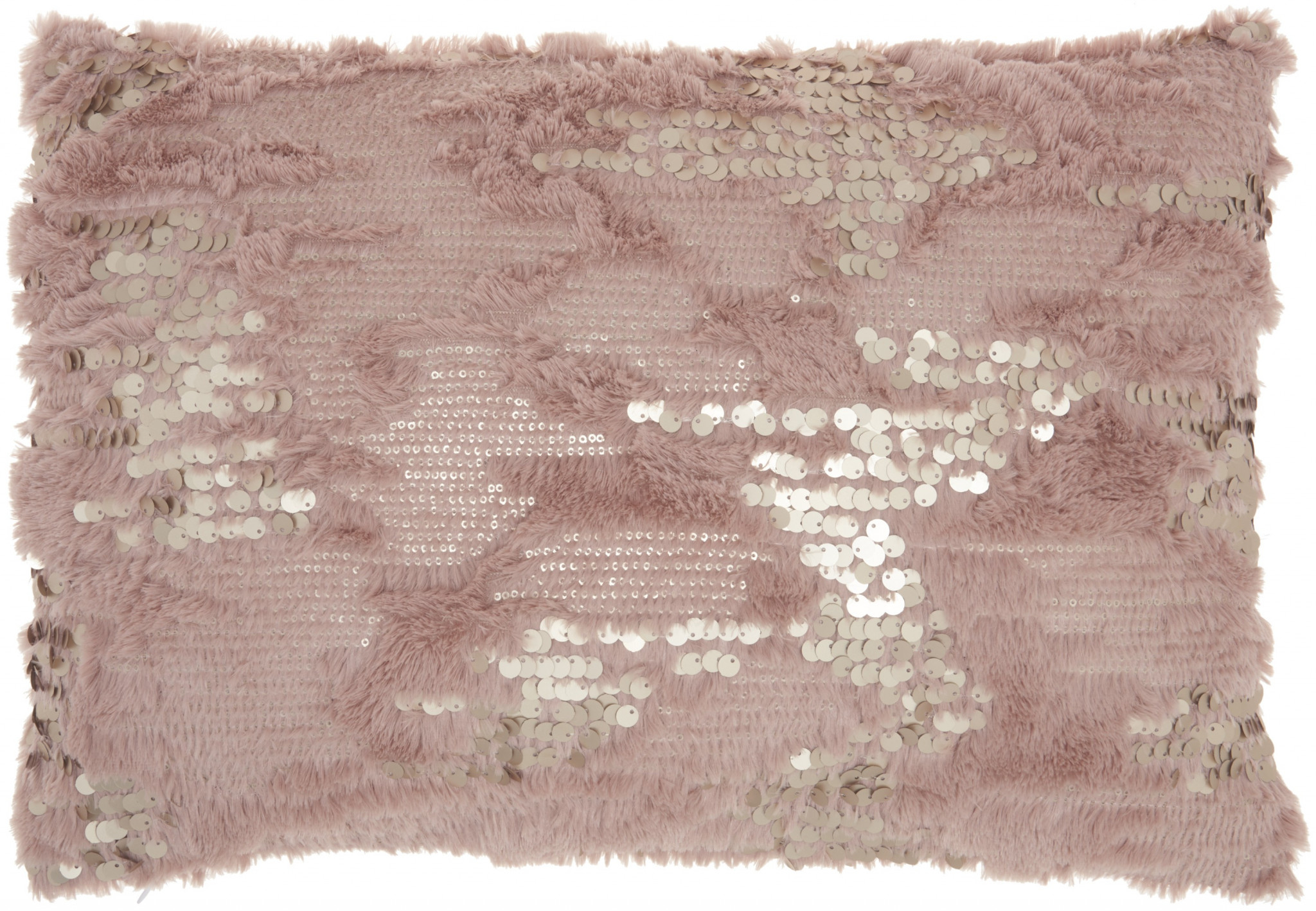 Stylish Handcrafted Blush Accent Throw Pillow