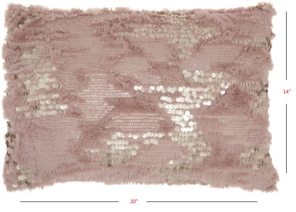 Stylish Handcrafted Blush Accent Throw Pillow - Image 5