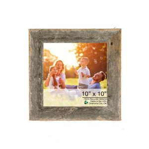 10?x 10?Rustic Farmhouse Gray Wood Frame