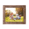 18" x 24" Rustic Farmhouse Espresso Wood Frame - Image 4
