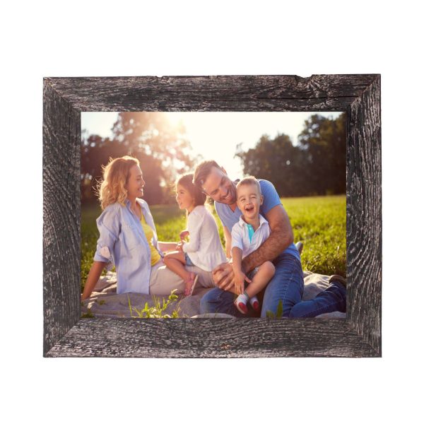 9" x 12" Rustic Farmhouse Rustic Black Wood Frame - Image 4