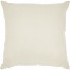 Green Indoor Outdoor Palm Leaves Throw Pillow