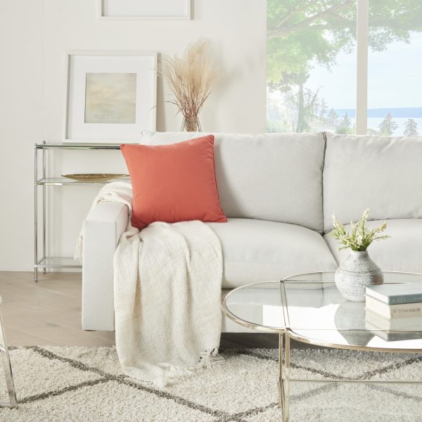 Pink Velour Throw Pillow - Image 3