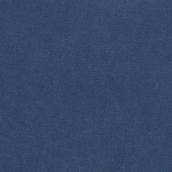 18" Boho Navy Blue Frayed Edge Canvas Throw Pillow - Image 4