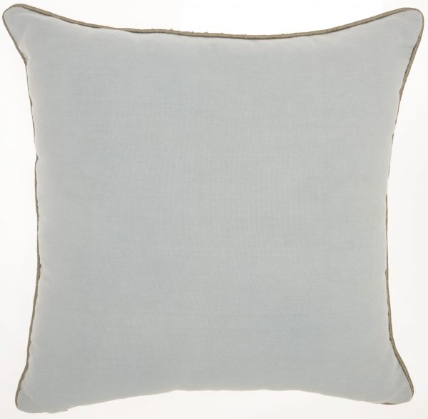 Periwinkle Embellished Throw Pillow - Image 2