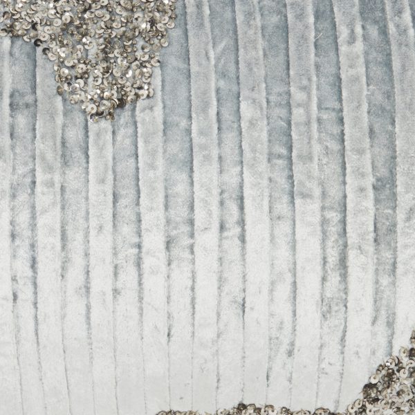 Periwinkle Embellished Throw Pillow - Image 4