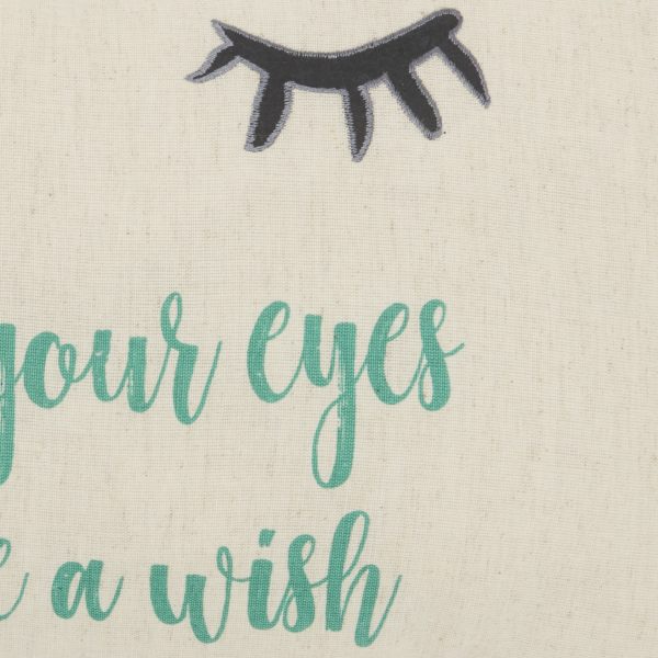 Close Your Eyes Make A Wish Lumbar hrow Pillow - Image 4