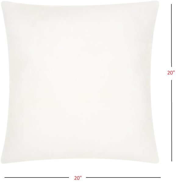 20" x 20" Choice White Square Pillow Insert - Image 2